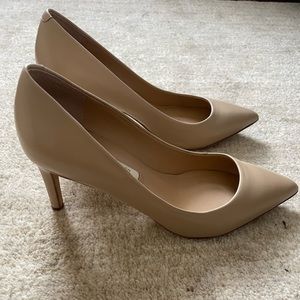 Diane Von Furstenberg Tan Heels